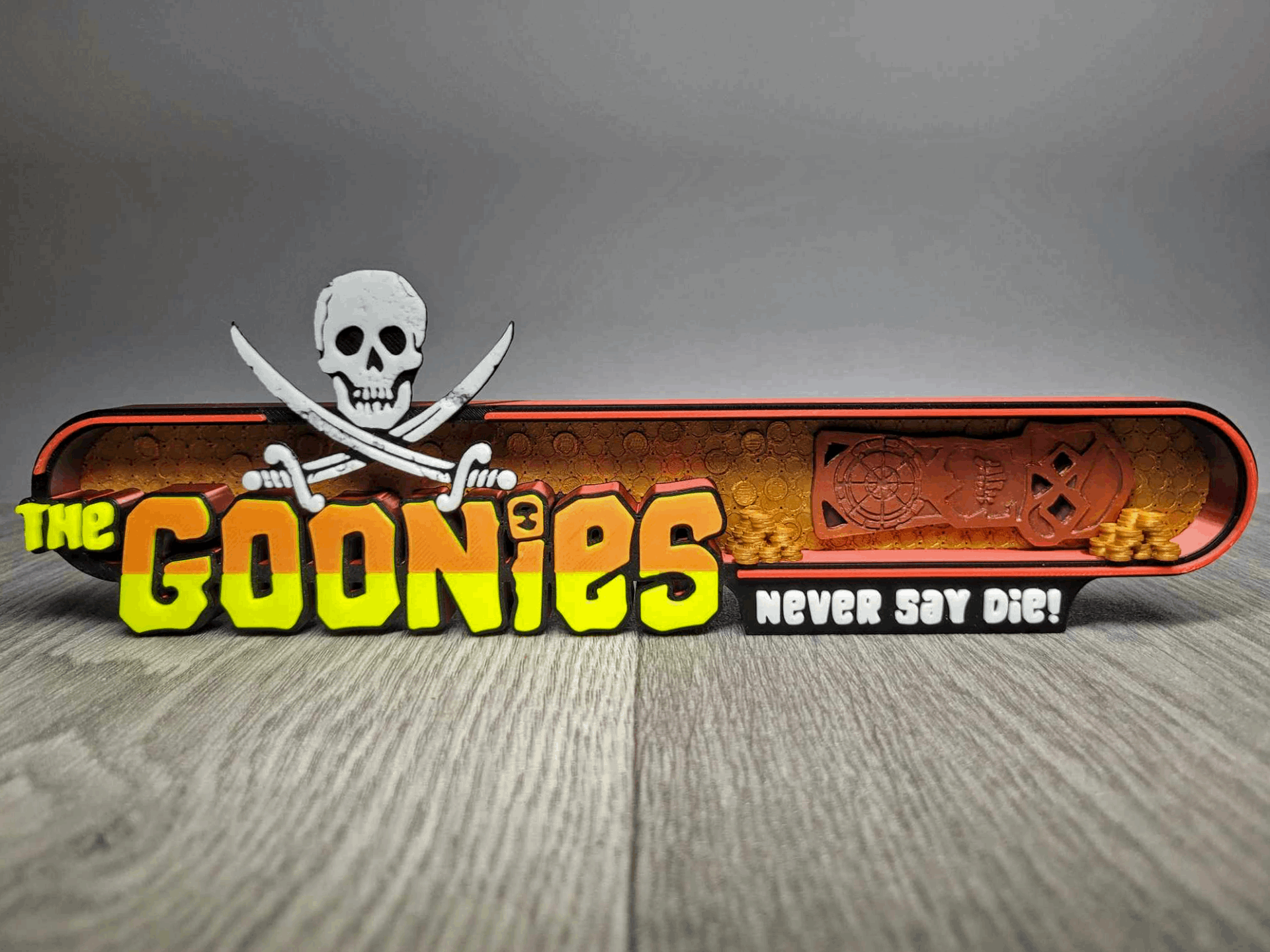 Enseigne Les Goonies 3D - Logo Imprimé en PLA