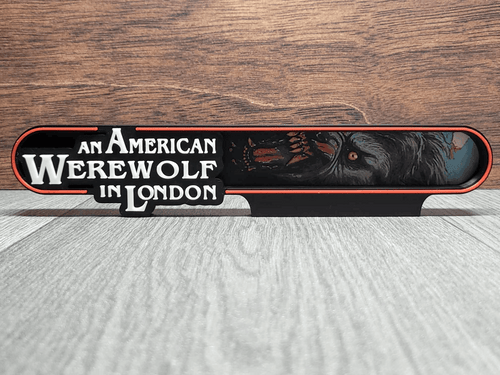 Affiche Le Loup-Garou de Londres 3D - Imprimée en PLA