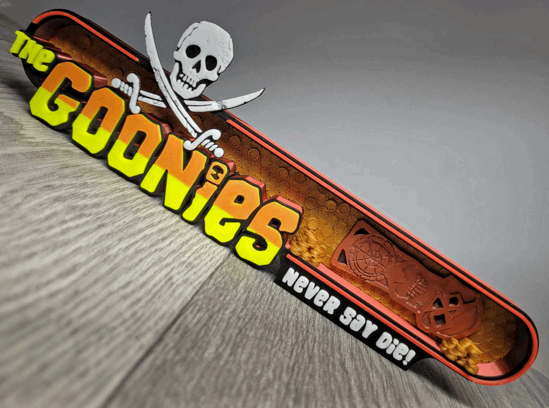 Enseigne Les Goonies 3D - Logo Imprimé en PLA
