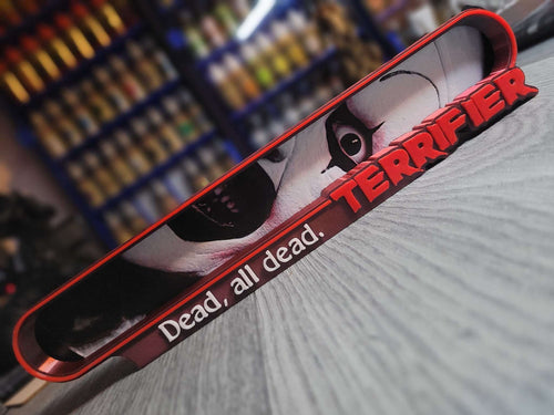 Affiche Terrifier 3D - Décoration Murale Imprimée en PLA