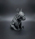 Statuette Bouledogue Français 3D - Design Compact