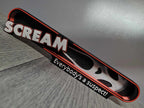 Affiche Scream 3D - Décoration Murale Imprimée en PLA