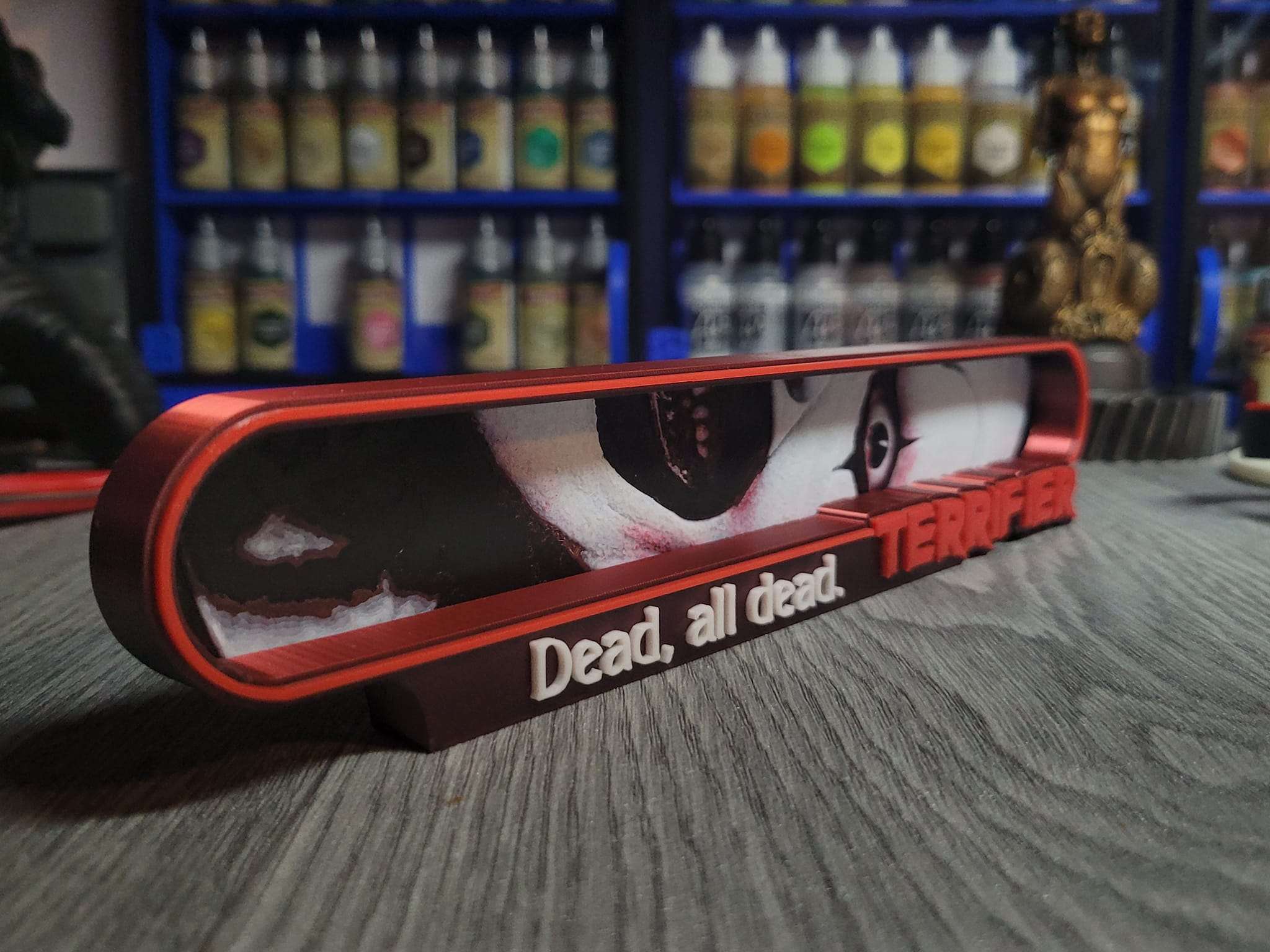 Affiche Terrifier 3D - Décoration Murale Imprimée en PLA