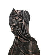 Statue Vierge Voilée 3D - Sculpture Sacrée Religieuse