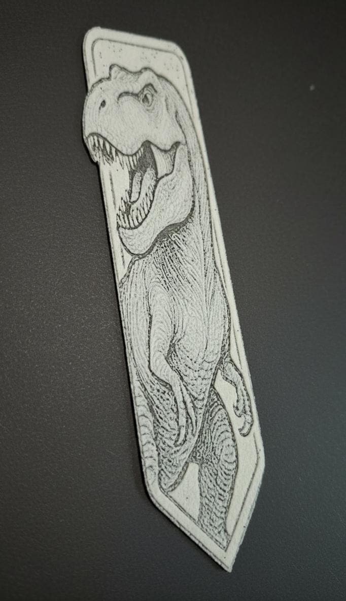 Marque-Page T-Rex Dinosaure 3D - Cadeau Lecteur Geek