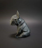 Statuette Bouledogue Français 3D - Design Compact