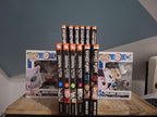 Support mangas imprimé 3D – Organisateur étagère noir – Accessoire collection anime