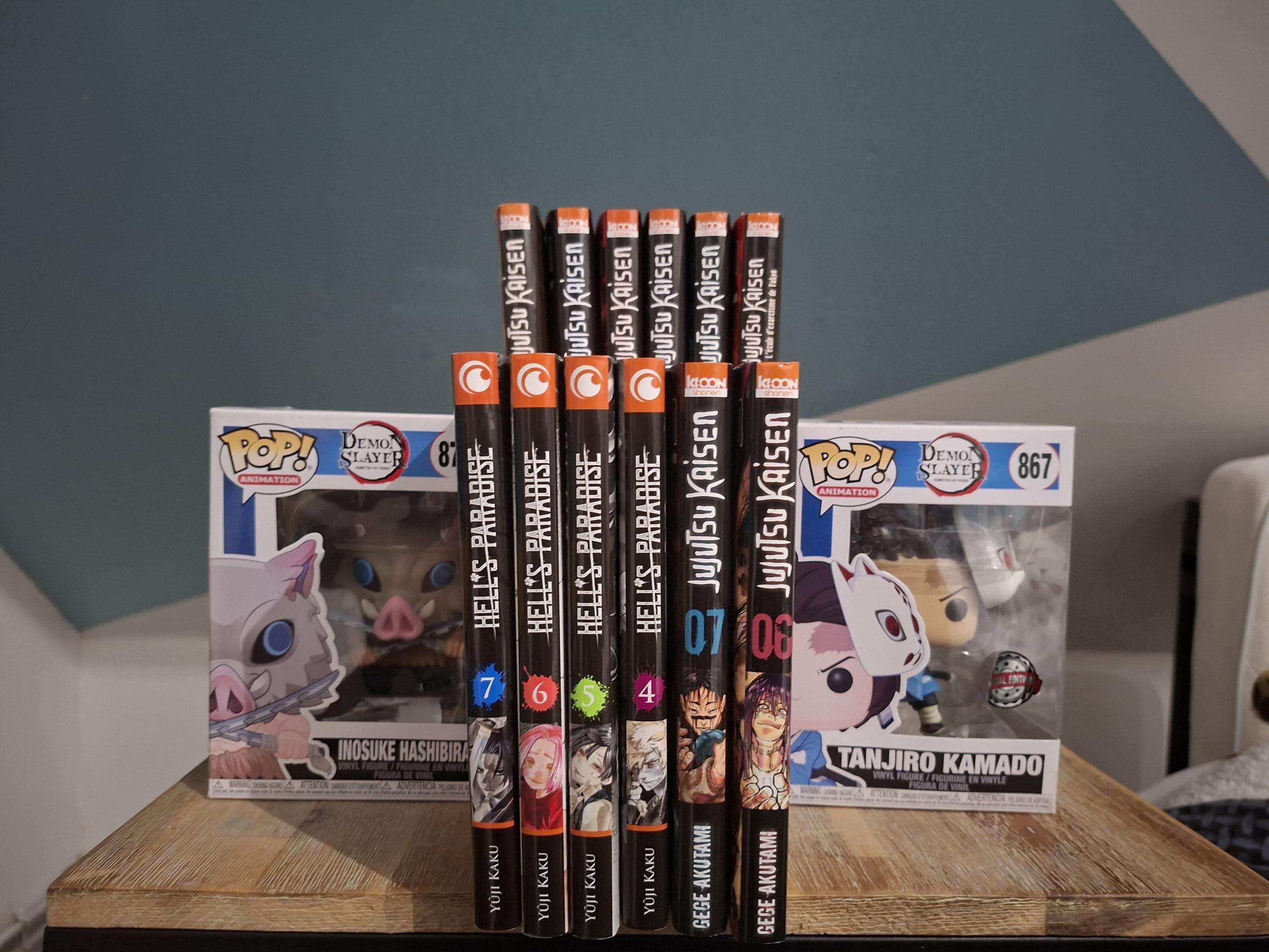 Support mangas imprimé 3D – Organisateur étagère noir – Accessoire collection anime
