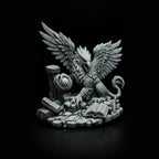 Magnet Gryffon 3D - Accessoire Jeu de Rôle D&D - Décor Table JDR Fantasy