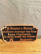 Cadre 3D Kaamelott citation Angharad – Réplique culte – Décoration humoristique fans