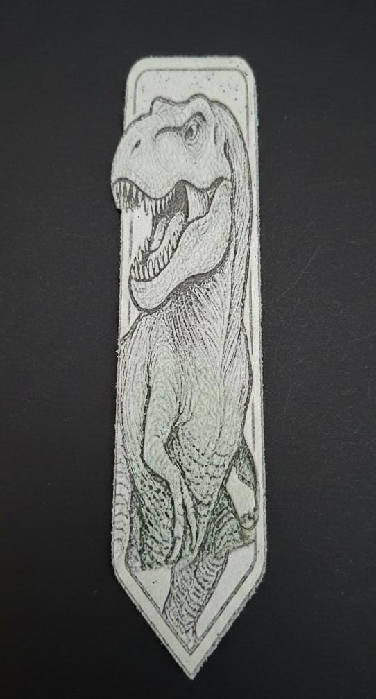 Marque-Page T-Rex Dinosaure 3D - Cadeau Lecteur Geek