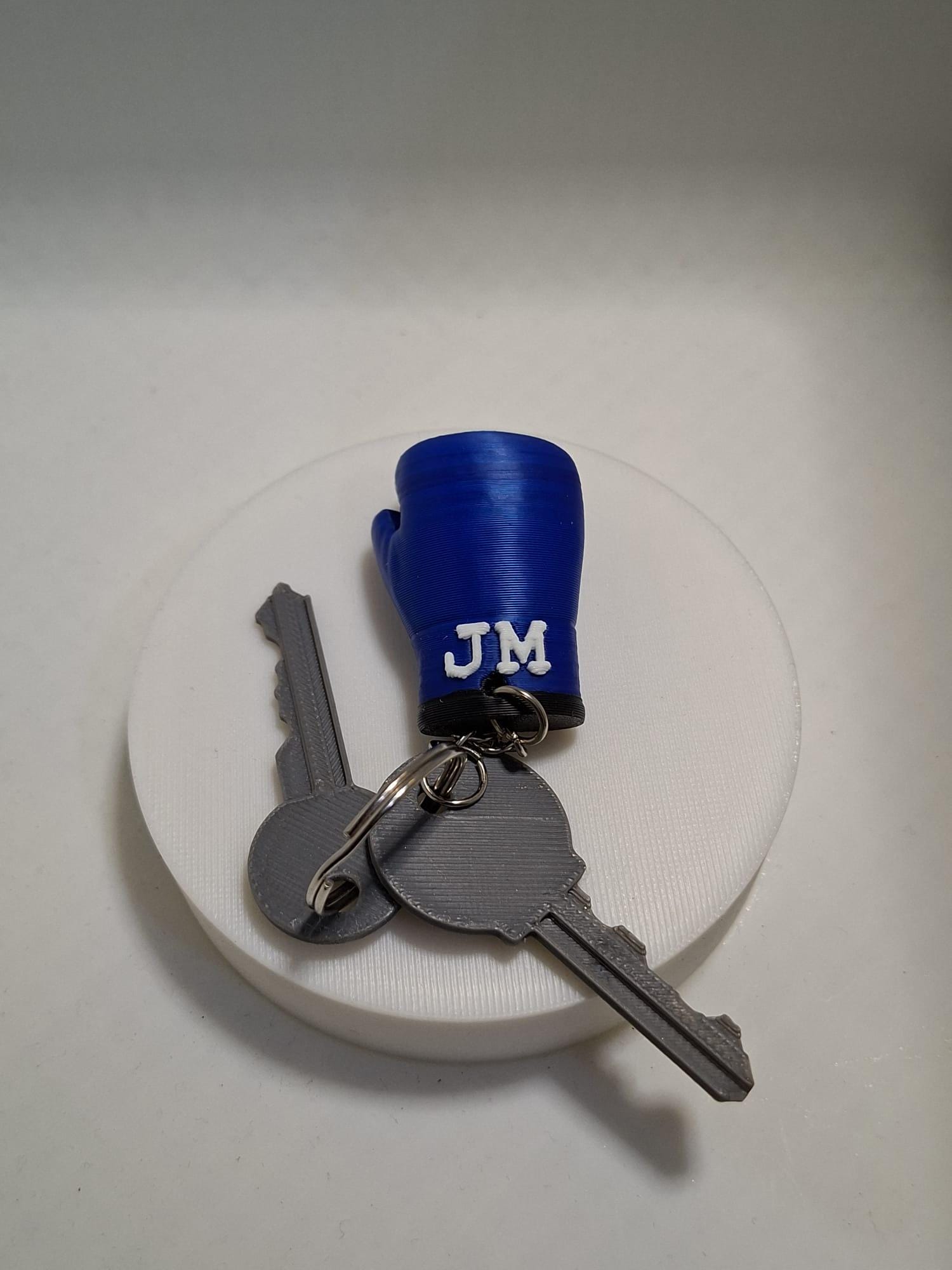 Porte-Clés Gant de Boxe Personnalisé 3D - Cadeau Boxeur