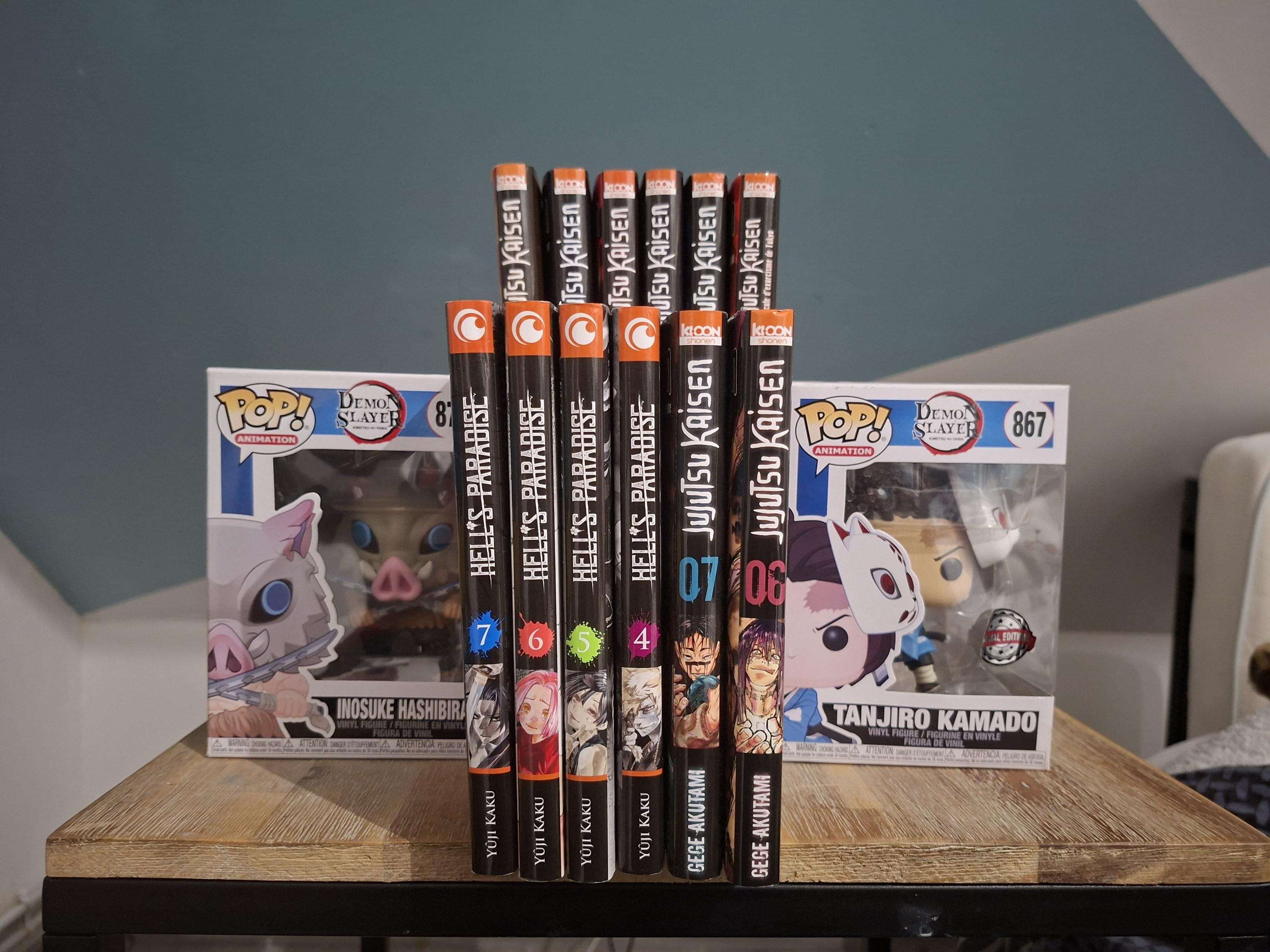 Support mangas imprimé 3D – Organisateur étagère noir – Accessoire collection anime