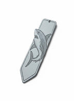 Marque-Page Requin 3D - Style Gravure Relief Océan