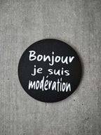 Dessous de Verre Humour Apéro Personnalisables - Citations Drôles - Impression 3D