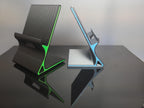 Support Téléphone Design 3D – Repose Smartphone Bureau – Bicolore PLA