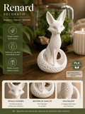 Fennec Décoratif – Figurine Imprimée en 3D, Made in France