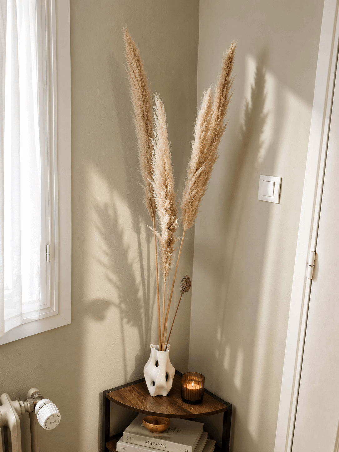 Vase Organique Imitation Marbre – Déco Moderne, Made in France