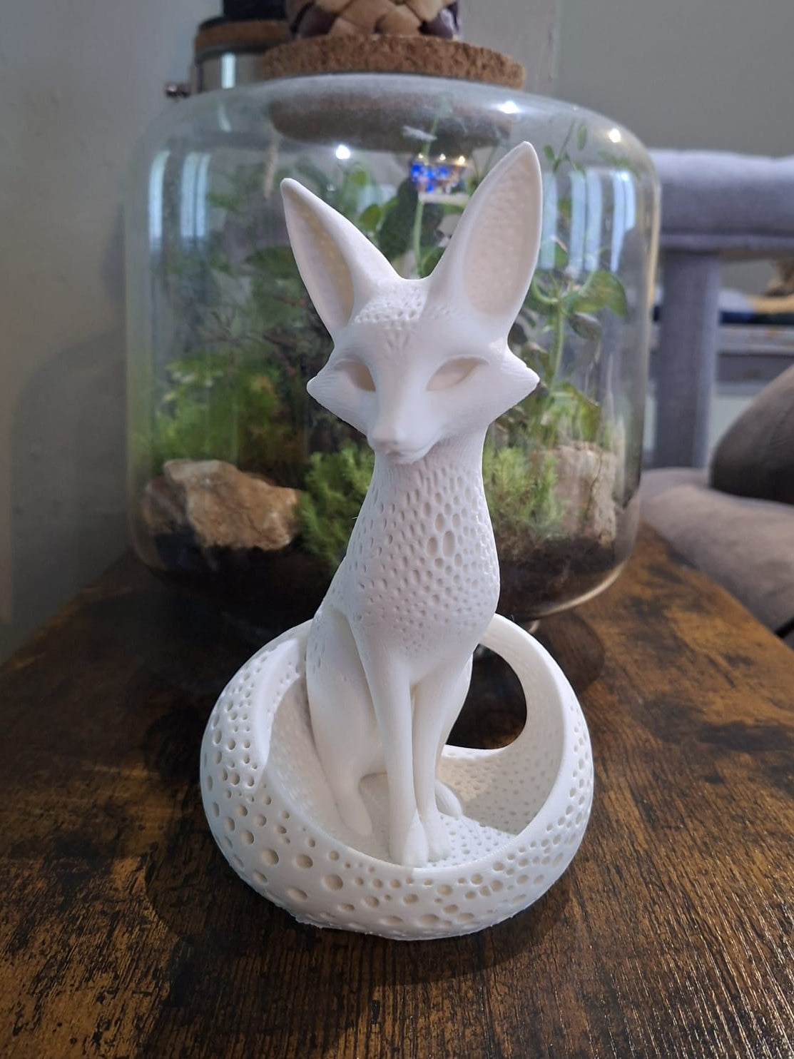 Fennec Décoratif – Figurine Imprimée en 3D, Made in France