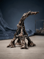 Tour Eiffel Post-Apocalyptique 3D - Figurine Peinte Main - Déco Geek Gaming