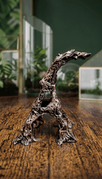 Tour Eiffel Post-Apocalyptique 3D - Figurine Peinte Main - Déco Geek Gaming
