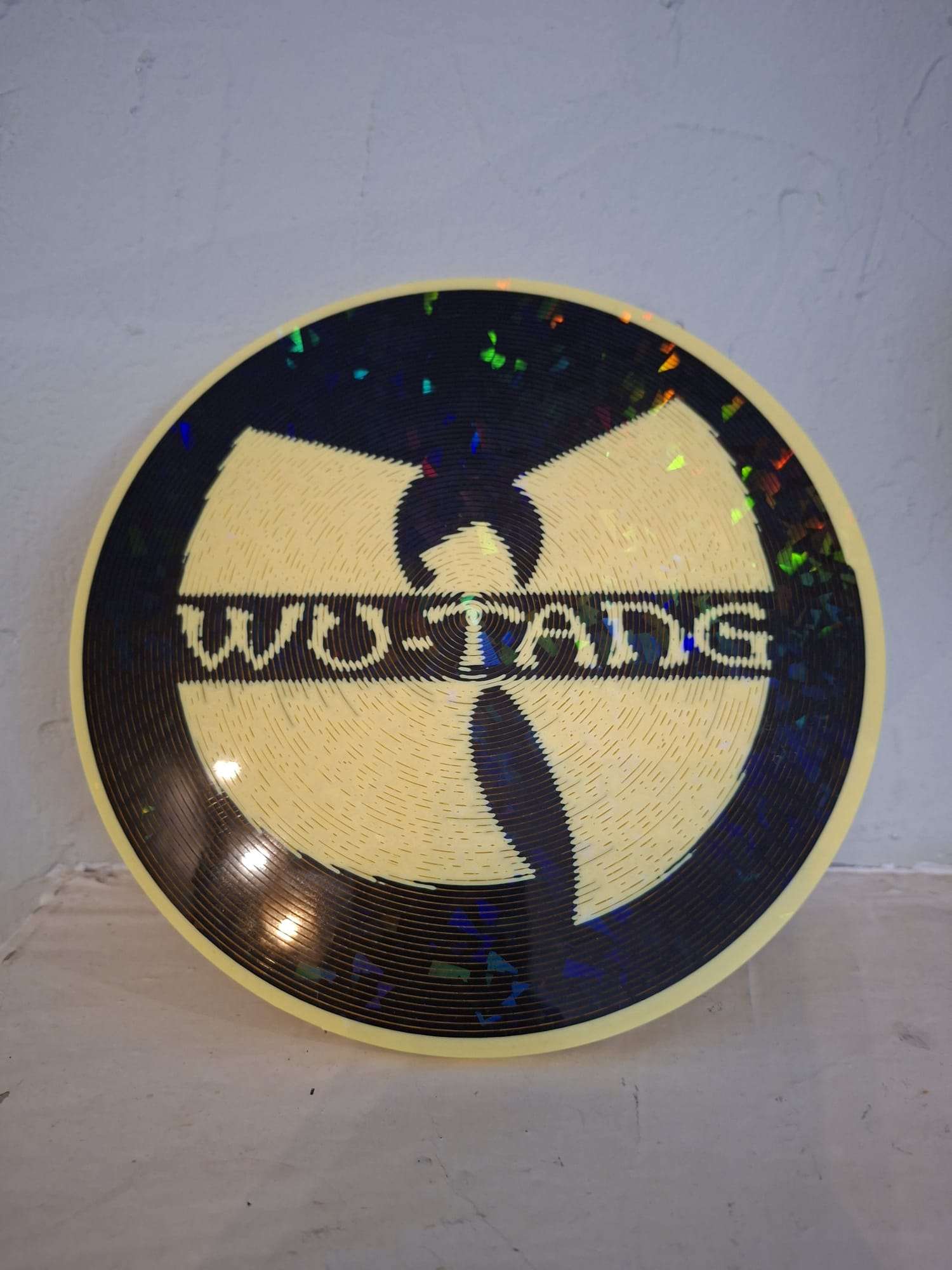 Vinyle holographique à l'effigie du Wu-Tang Clan