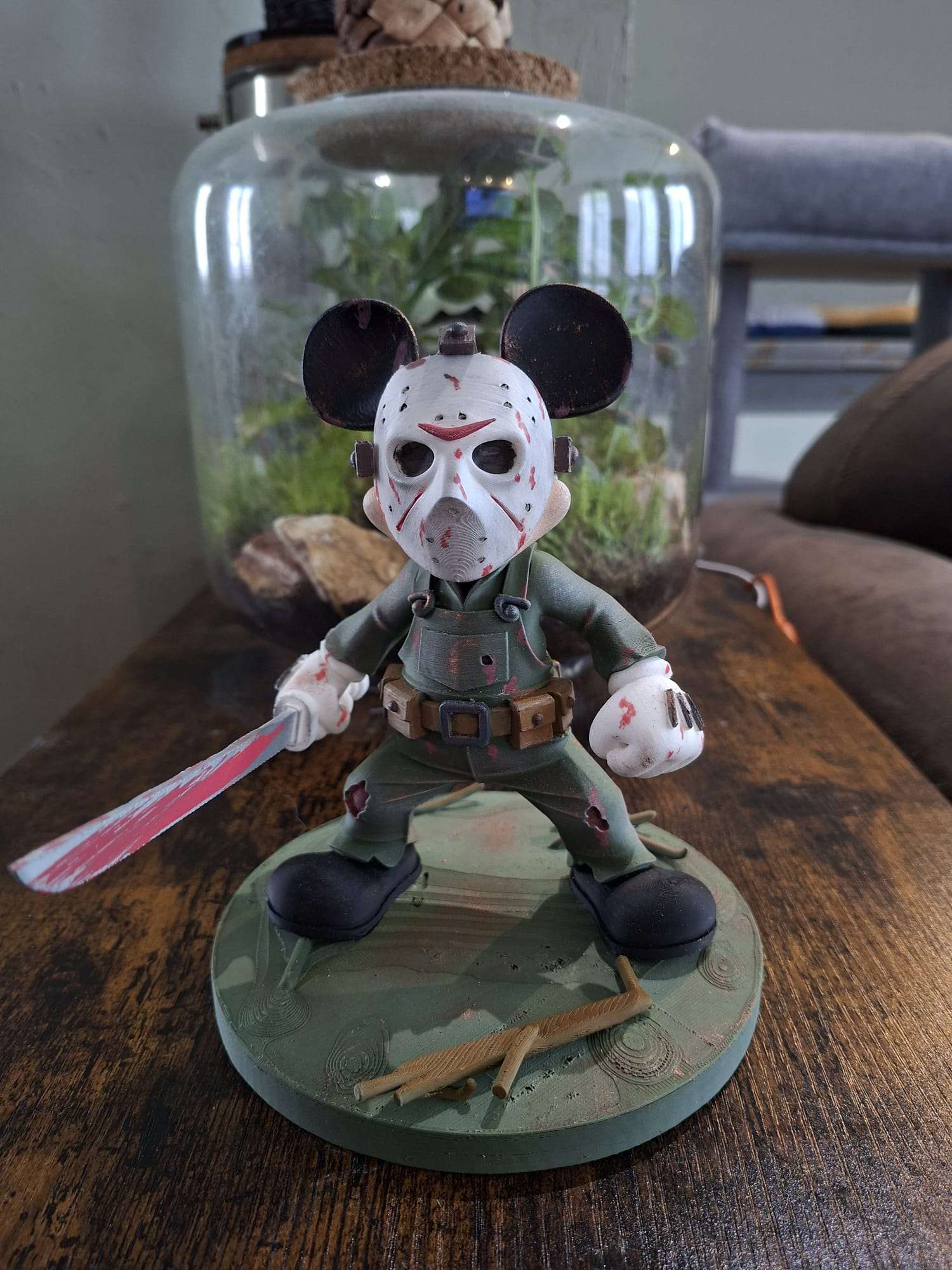 Mickey voorhees - Diorama Imprimé 3D