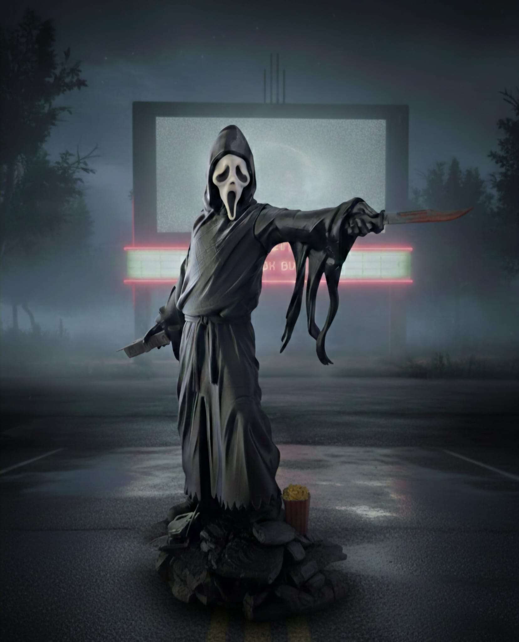 Ghostface Scream 3D - Projet Portfolio Réplique