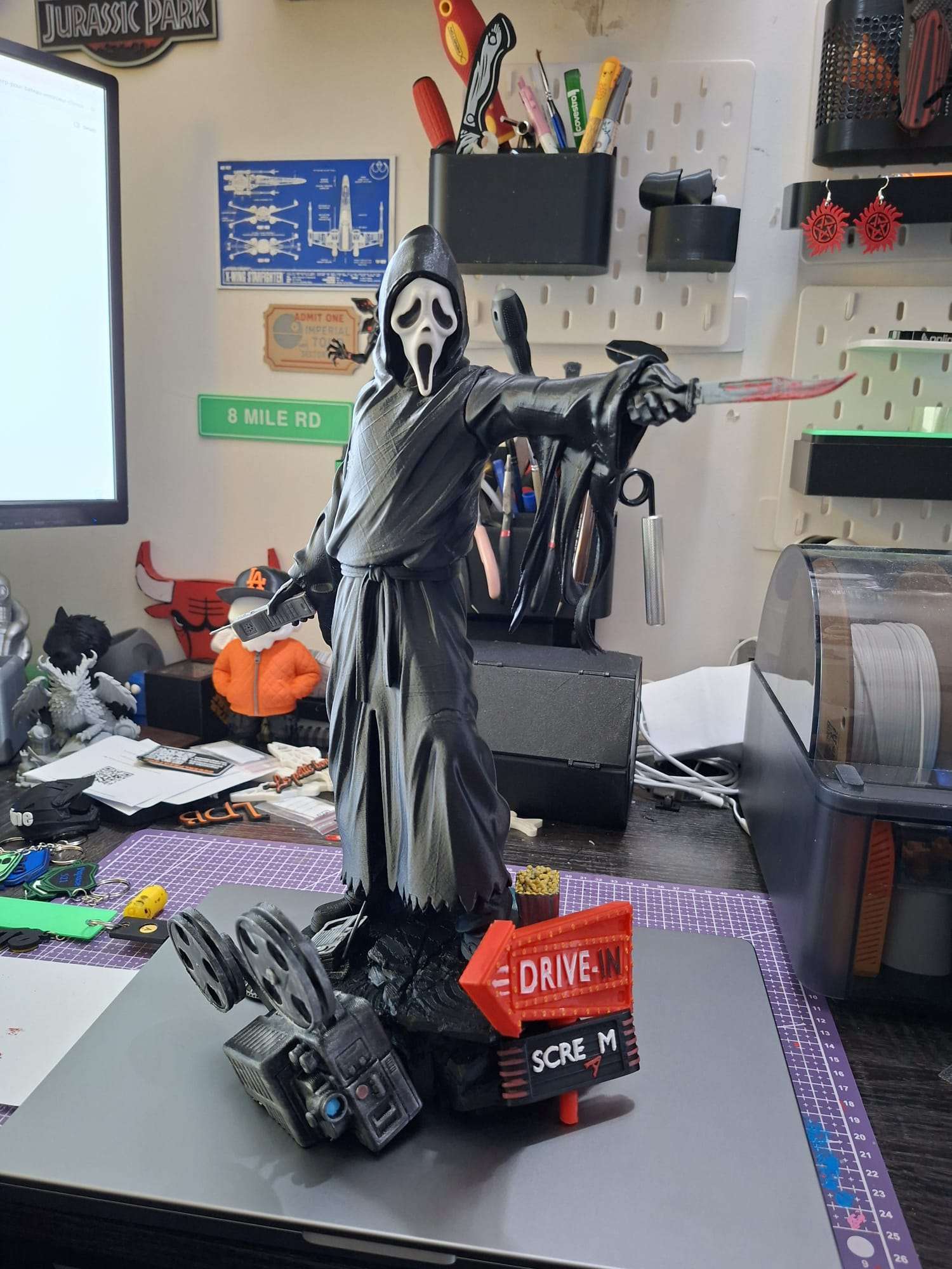 Ghostface Scream - Portfolio Serialprinting | Réplique 3D