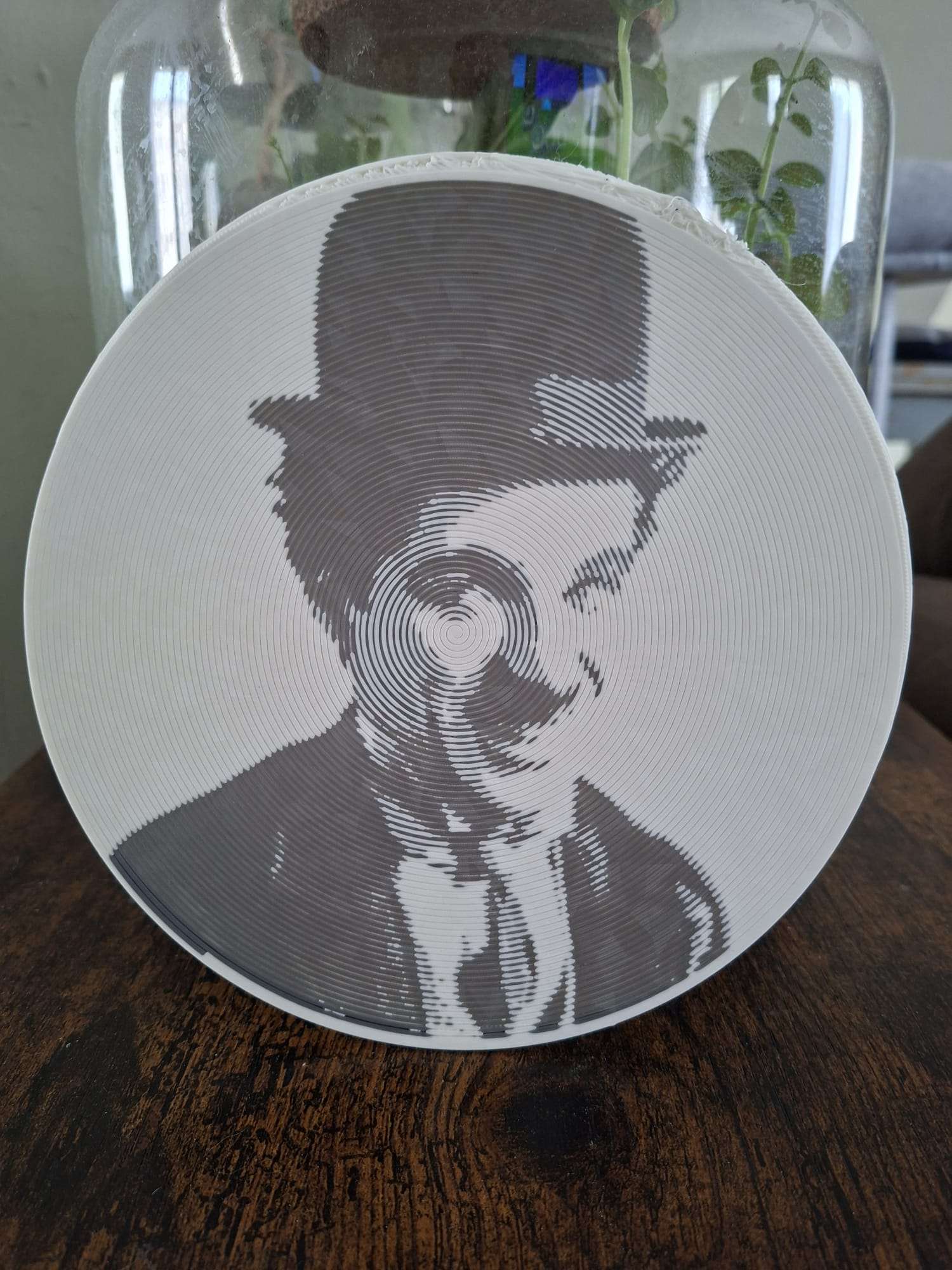 Vinyle Charlie Chaplin - Projet Portfolio Impression 3D