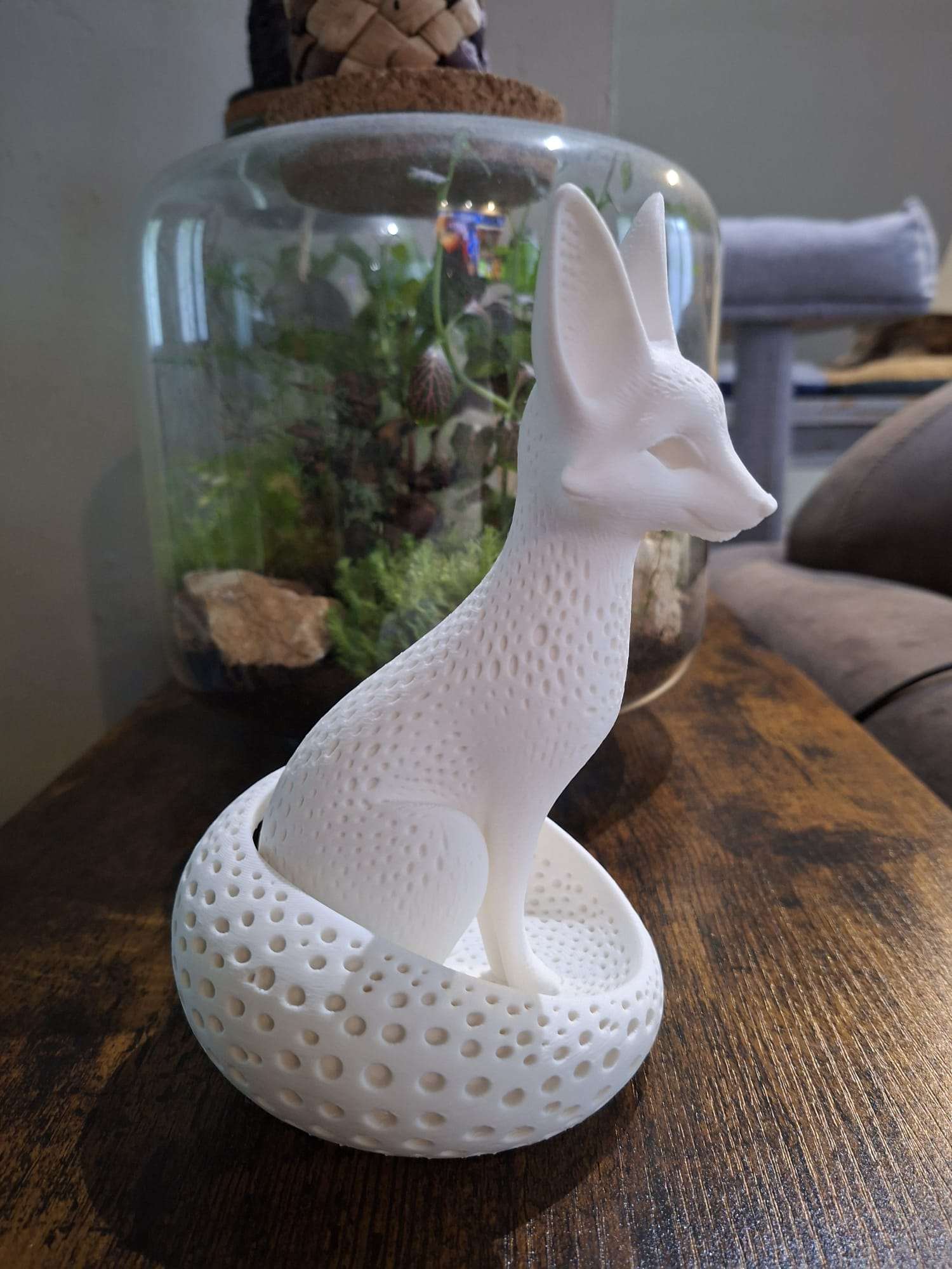 Fennec Décoratif – Figurine Imprimée en 3D, Made in France