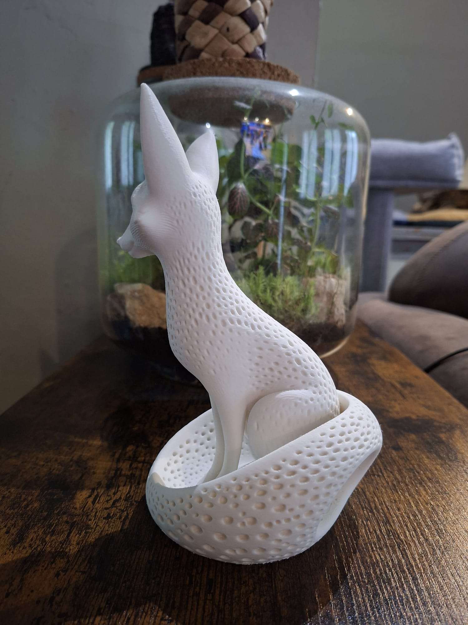 Fennec Décoratif – Figurine Imprimée en 3D, Made in France