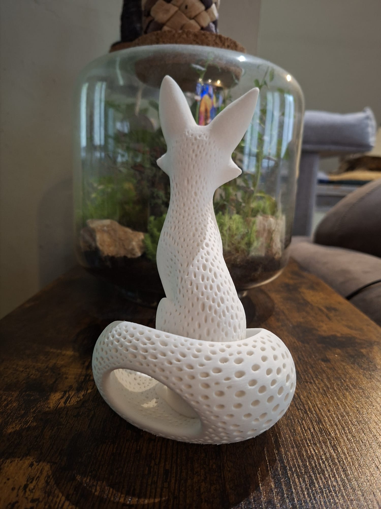 Fennec Décoratif – Figurine Imprimée en 3D, Made in France