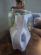 Vase Organique Imitation Marbre – Déco Moderne, Made in France
