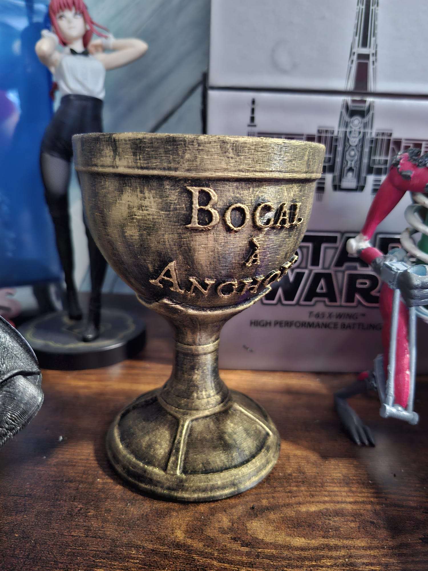 Bocal à Anchois – Graal de Perceval Réplique Kaamelott en impression 3D peinte à la main