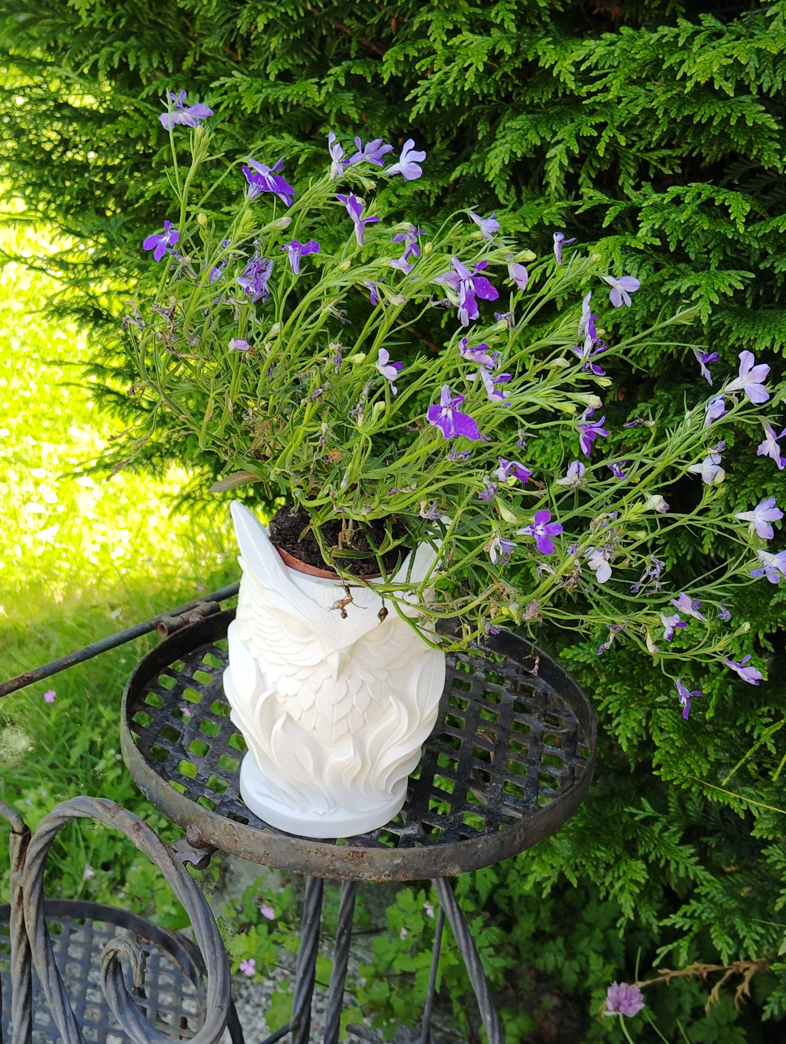 Cache Pot Chouette-hibou Design en Impression 3D – Décoration Nature Élégante