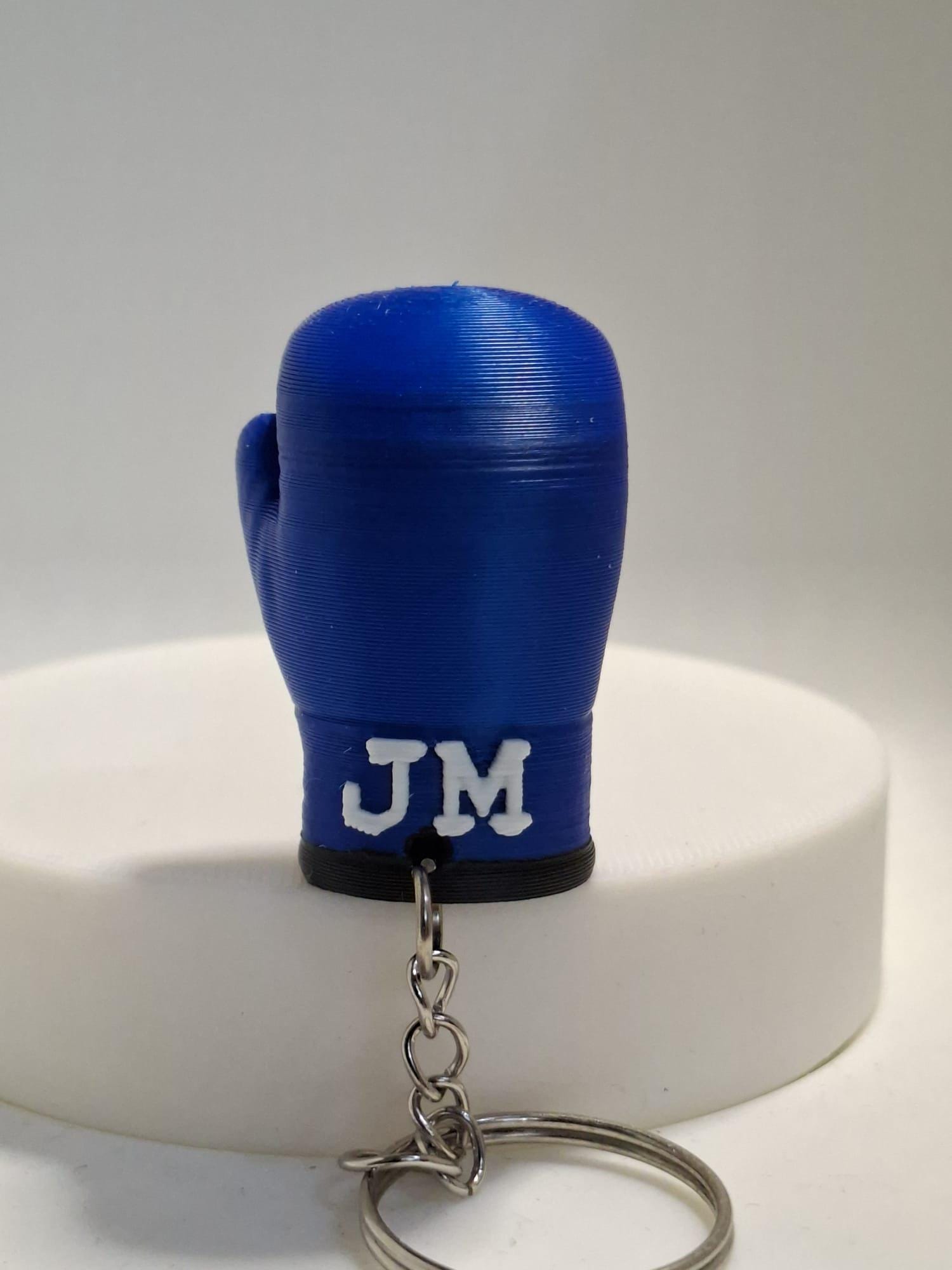 Porte-Clés Gant de Boxe Personnalisé 3D - Cadeau Boxeur