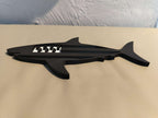 Décoration Murale Requin Gwenn Ha Du – Déco 3D Bretonne – PLA