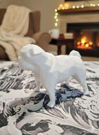 Figurine Carlin Low Poly 3D - Sculpture Géométrique
