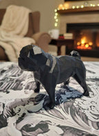 Figurine Carlin Low Poly 3D - Sculpture Géométrique