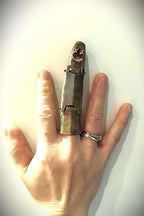 Doigt Mécanique Imprimé en 3D – Accessoire Cosplay Steampunk & Futuriste – Déco Geek Industrielle