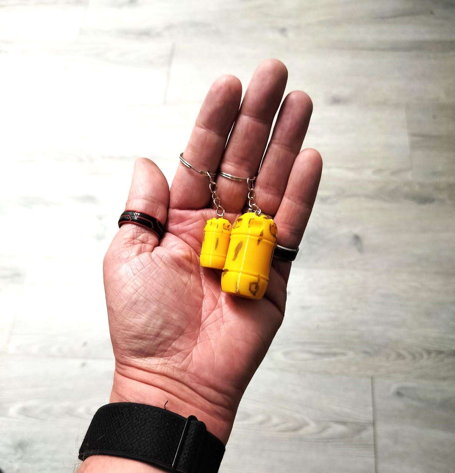 Porte-Clés Baril Orca 3D - Les Dents de la Mer
