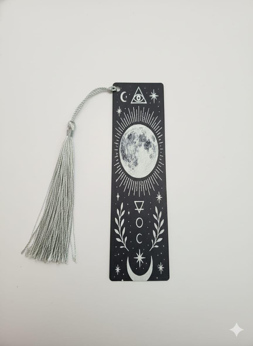 Marque-Page Lune Mystique 3D - Cadeau Ésotérique Witchy (Copie)