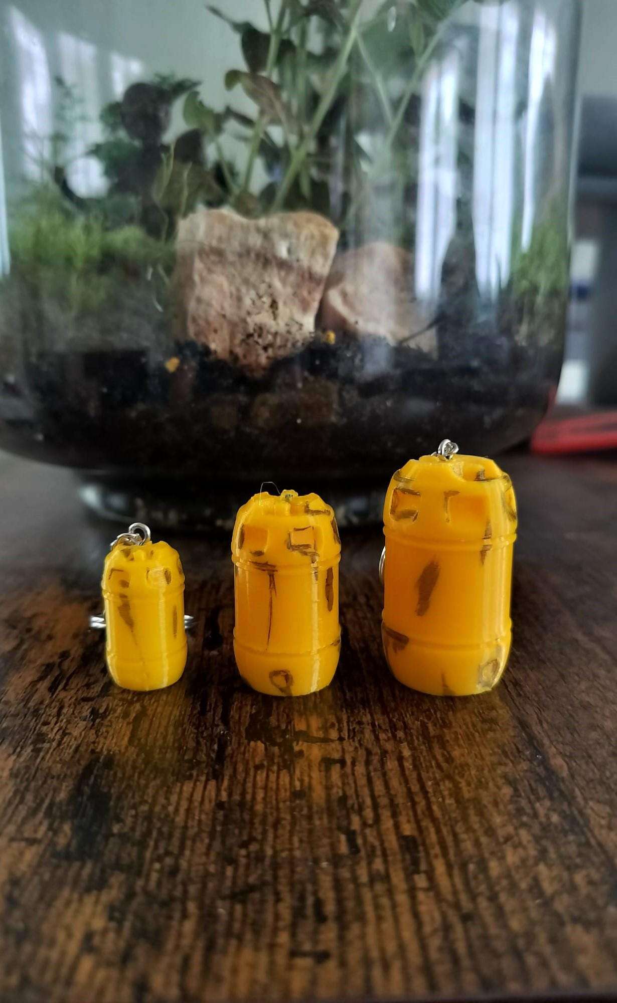 Porte-Clés Baril Orca 3D - Les Dents de la Mer