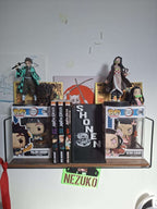 Serre-Livres Manga 3D – Support Livres Anime Noir & Blanc – Déco Otaku