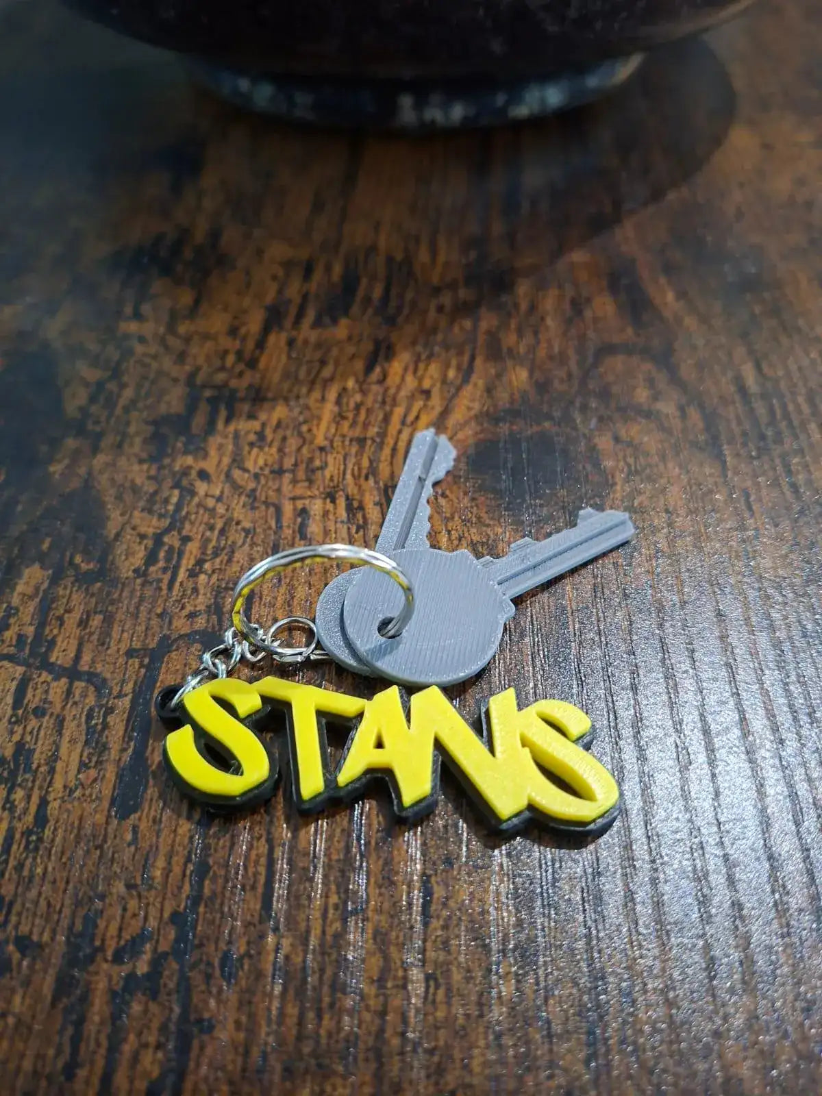 Porte-clé STANS 3D - Accessoire Hip-Hop Eminem - Cadeau Fan Rap