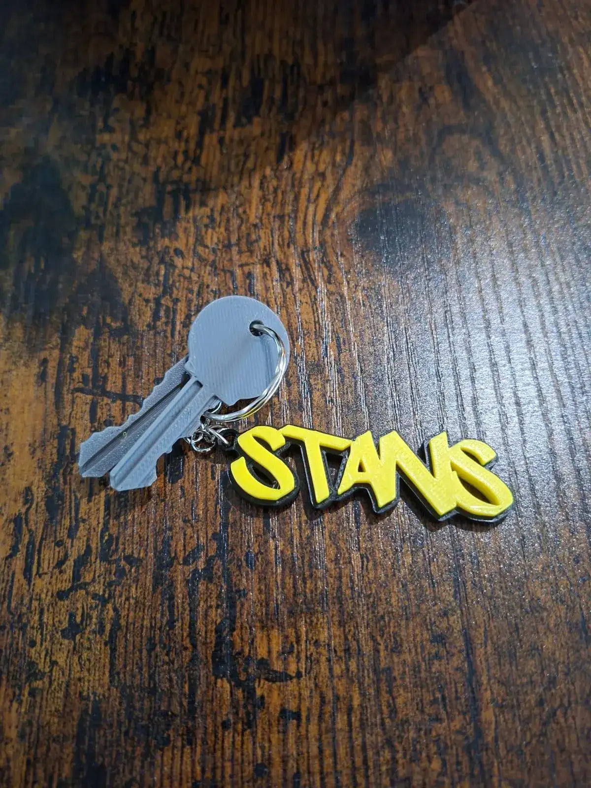 Porte-clé STANS 3D - Accessoire Hip-Hop Eminem - Cadeau Fan Rap