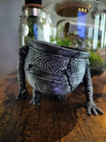 Cache-Pot Alexander 3D - Sculpture Décorative Métallisée
