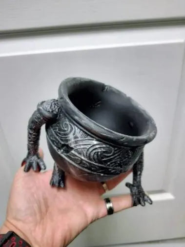 Cache-Pot Alexander 3D - Sculpture Décorative Métallisée